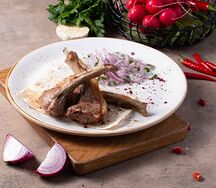 Шашлык из бараньей корейки