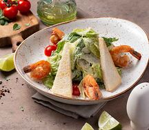 Цезарь с креветками