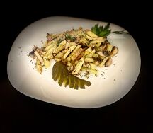 Картофель, жаренный с грибами