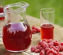 Малиновый морс