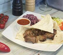 Шашлык из cвинoй шеи