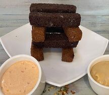 Гренки чесночные