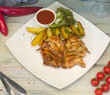 Цыплёнок в трюфельном маринаде