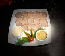 Язык отварной