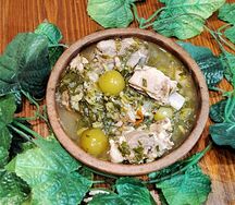 Чакапули из баранины на кости