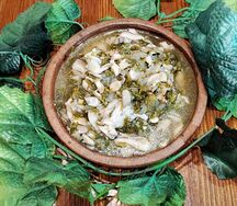 Чакапули грибной