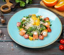 Салат из сёмги