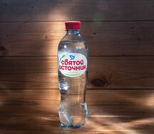 Вода Святой источник с газом