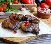 Шашлык из баранины на кеци