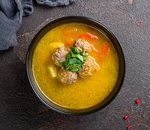 Суп с фрикаделькой