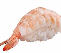 Суши креветка
