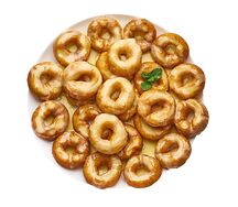 Мегапорция пончиков со сгущенкой