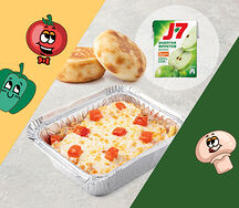 Сет Кидс с пастой и сырниками