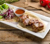 Шашлык из телячьей мякоти