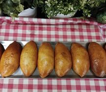 Пирожок с яйцом и зелёным луком