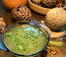 Домашняя куриная лапша