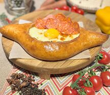 Хачапури с пепперони