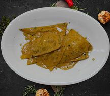Равиоли с уткой и моцареллой