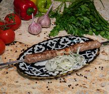 Люля-кебаб из баранины