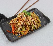 Рис курица-кимчи