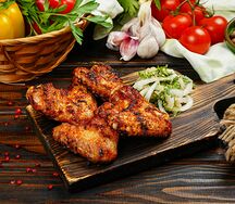 Шашлык из куриных крылышек