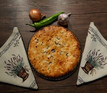 Осетинский пирог с мясом