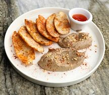Паштет из куриной печени с томатами чатни