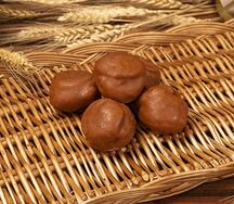 Профитроли с солёной карамелью
