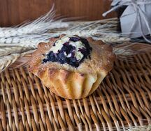 Кекс черничный