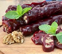 Чурчхела с соком из темного винoграда