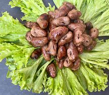 Куриные сердечки на мангале