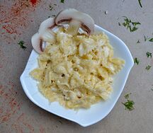 Фарфалле с грибами в сливочном соусе