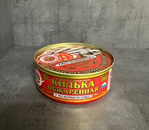 Килька, обжаренная в томатном соусе