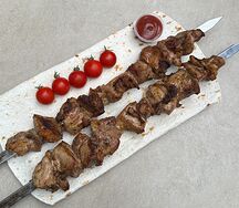 Шашлык из свиной мякоти