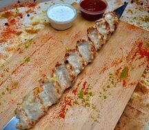 Куриный люля-кебаб с сыром