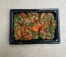 Салат из запеченных овощей