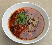 Борщ с говядиной