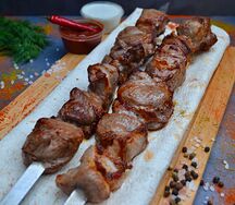 Шашлык из бараньей мякоти