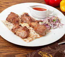 Шашлык из cвинoй шейки