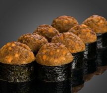 Запечённый сурими с лососем