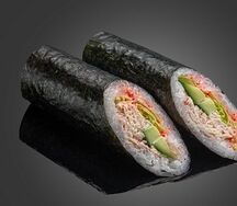 Хокку снежный кpаб