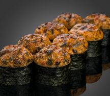 Запечённый сурими с угрём