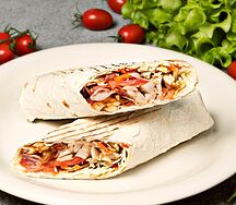 Арабская шаурма с курицей