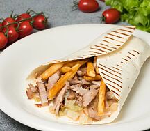 Гирос Афинский с мясом