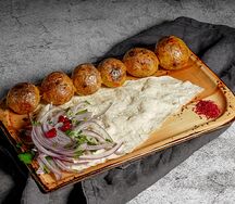 Шашлык из картофеля