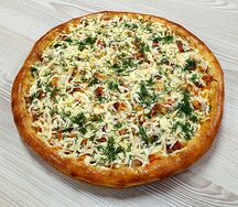 Пицца с курицей 1 кусок