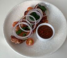 Шашлык из маринованного филе цыпленка