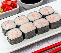 Маки с креветкой