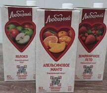 Сок Любимый сад Апельсиновое манго