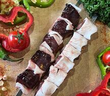 Шашлык из печени